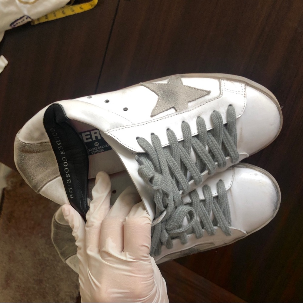 Golden goose white sneakers
